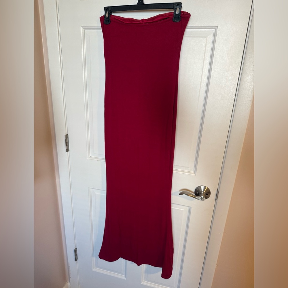 Body Shaping Basic Strapless Maxi Dress - Picture 5 of 6